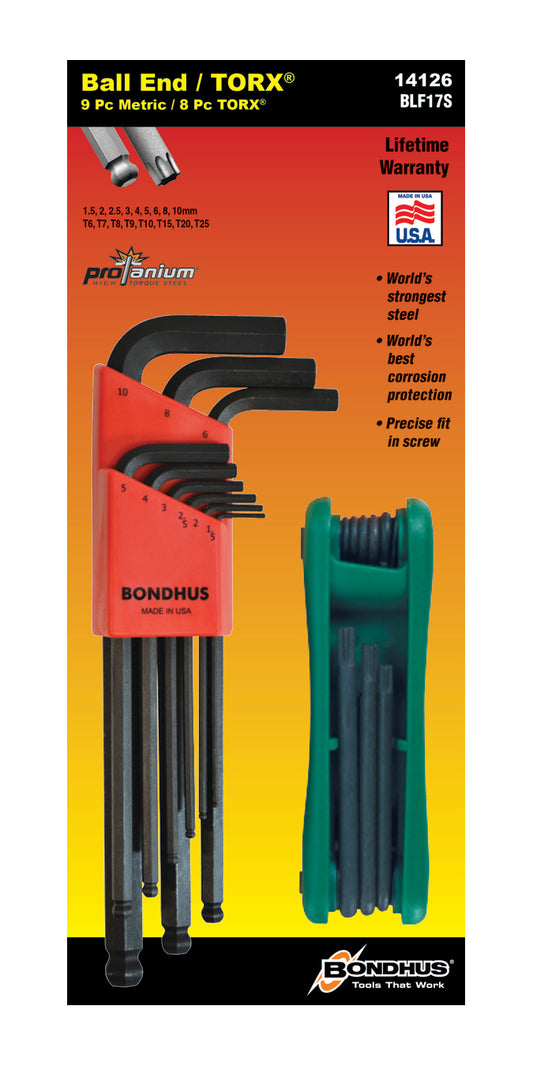 BONDHUS BLF17S Double Pack BLX9mm +12632, 14126