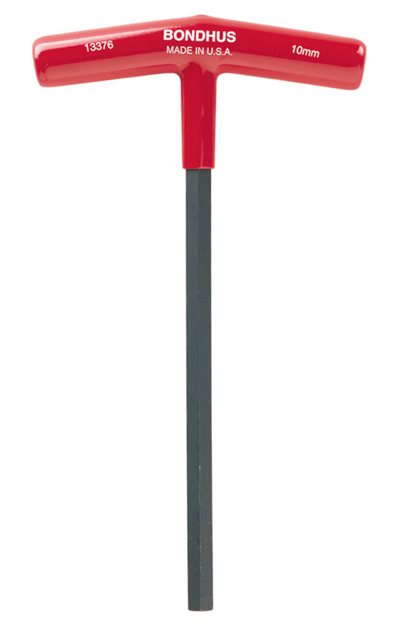 BONDHUS HTX10 T-Handle Hex Driver 10mm, 13376