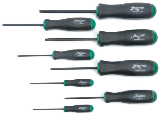 BONDHUS STX8 BallEnd 8pcs Torx Set TX9-TX40, 13532