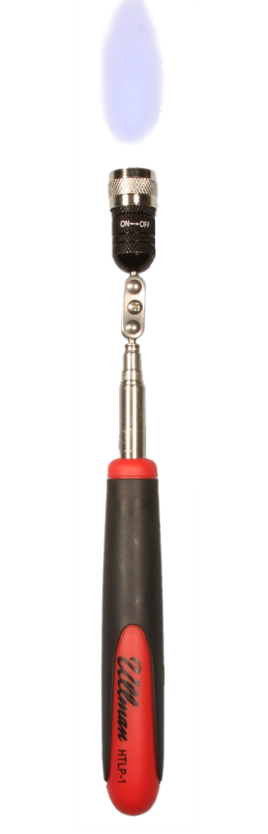 ULLMAN HTLP-1 Adjustable Telescopic Magnetic Pick-Up Tool with POWERCAP® and LED Light, HTLP1