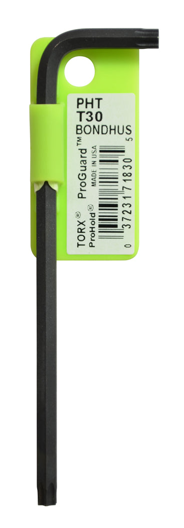 BONDHUS T30 Prohold Torx Kex Key TX30, 71830