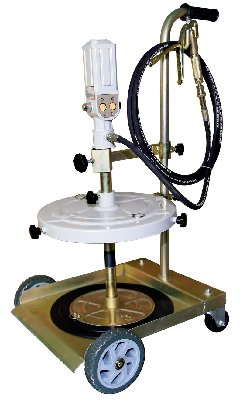FLUID POWER  50Kg Air operated Grease Unit Trolley & Accessories, 13050