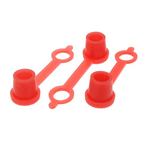 FLUID POWER Plastic Cap Cover for Grease Nipples with Retainer, 55840