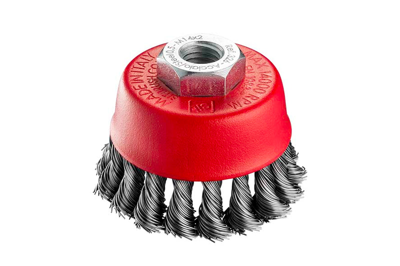 SIT  Cup brushes Angle grinderTwist knot 0.5Ø: 75Steel  SIT 0326