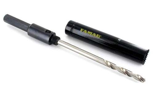 ****DISCOUNTINUED***FAMAG Bi-Metal hole saw for roller shutter, HSS, without shank and pre drill, OØ25 mm, 2174125
