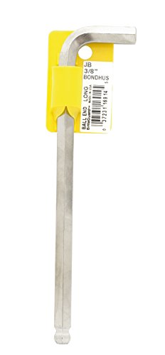 BONDHUS BL3/8B BriteGuard BallEnd Hex Key 3/8", 16914