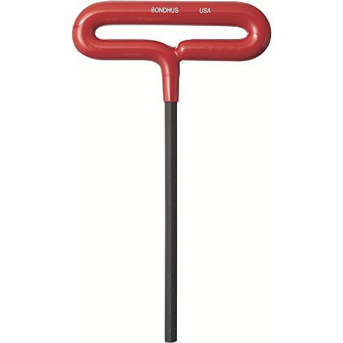 BONDHUS 2.5mm T-Handle Hex Cushion Grip 6", 46454