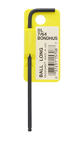 BONDHUS BL7/64 BallEnd Hex Key Barcoded 7/64", 15706