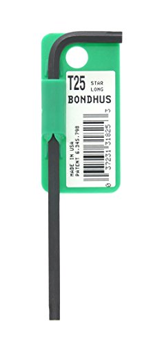 BONDHUS T25 Torx Key Long TX25, 31825