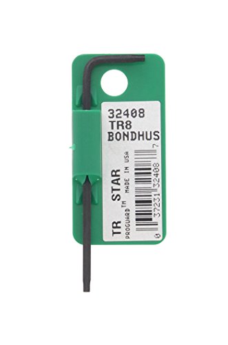 BONDHUS TR8 Tamper Proof Torx Key TX8, 32408