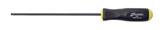 BONDHUS BS1/4L Ball Driver Hex Screwdriver 1/4", 10712