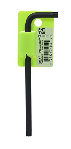BONDHUS T40 Prohold Torx Hex Key TX40, 71840