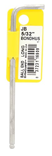 BONDHUS BL5/32B BriteGuard BallEnd Hex Key 5/32", 16909