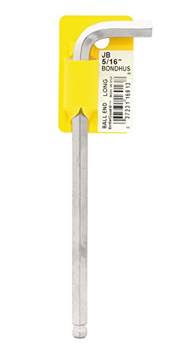 BONDHUS BL5/16B BriteGuard BallEnd Hex Key 5/16", 16913