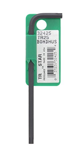 BONDHUS TR25 Tamper Proof Torx Key TX25, 32425