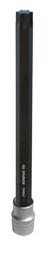 BONDHUS T9 ProHold Torx InHex Bit + 1/4" Socket, TX9, 44609