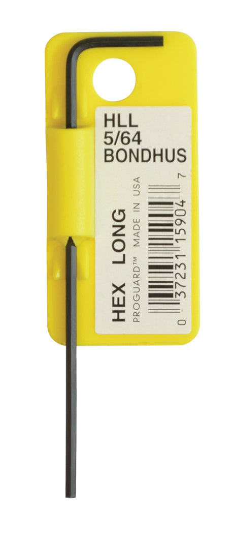 BONDHUS HL.028L Hex Key Barcoded 0.028", 15900