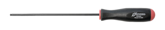 BONDHUS BS4.0L Ball Driver Hex Screwdriver 4mm, 10760