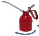 FLUID POWER 120cc Metal oil can 54-5111/G with Rigid and Flexible Spouts, 05121