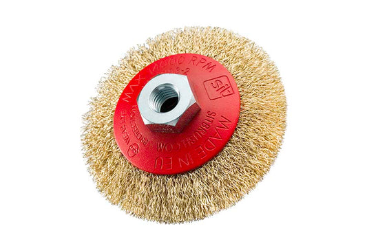 SIT  Bevel brushes Angle Grinder Crimped wire 0.3Ø: 90Steel  SIT 0106