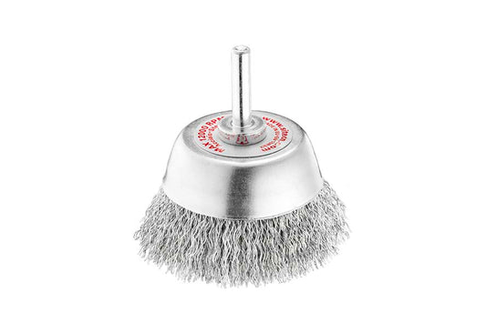 SITBRUSH  T50 Cup brushes Drill 50mm Dia Crimped wire 0.3Ø: Steel  SIT 0650
