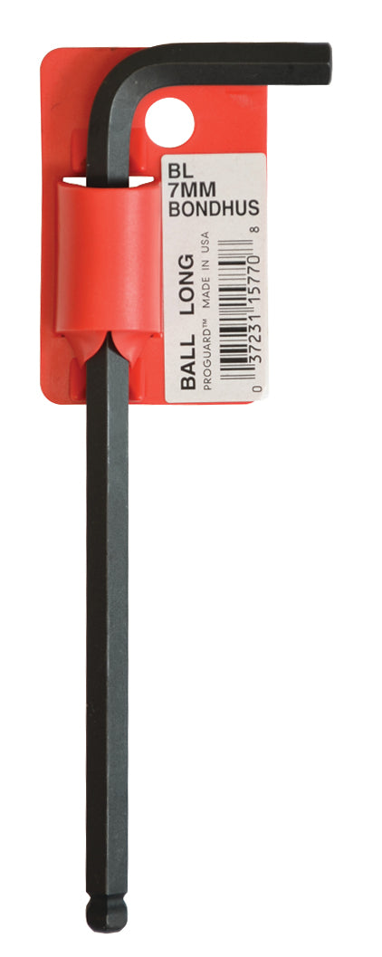 BONDHUS BL7 BallEnd Hex Key Barcoded 7mm, 15770