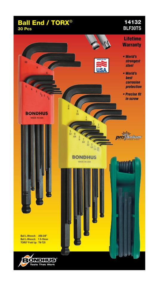 BONDHUS BLF30TS Triple Pack BLX9mm+BLX13+12632, 14132