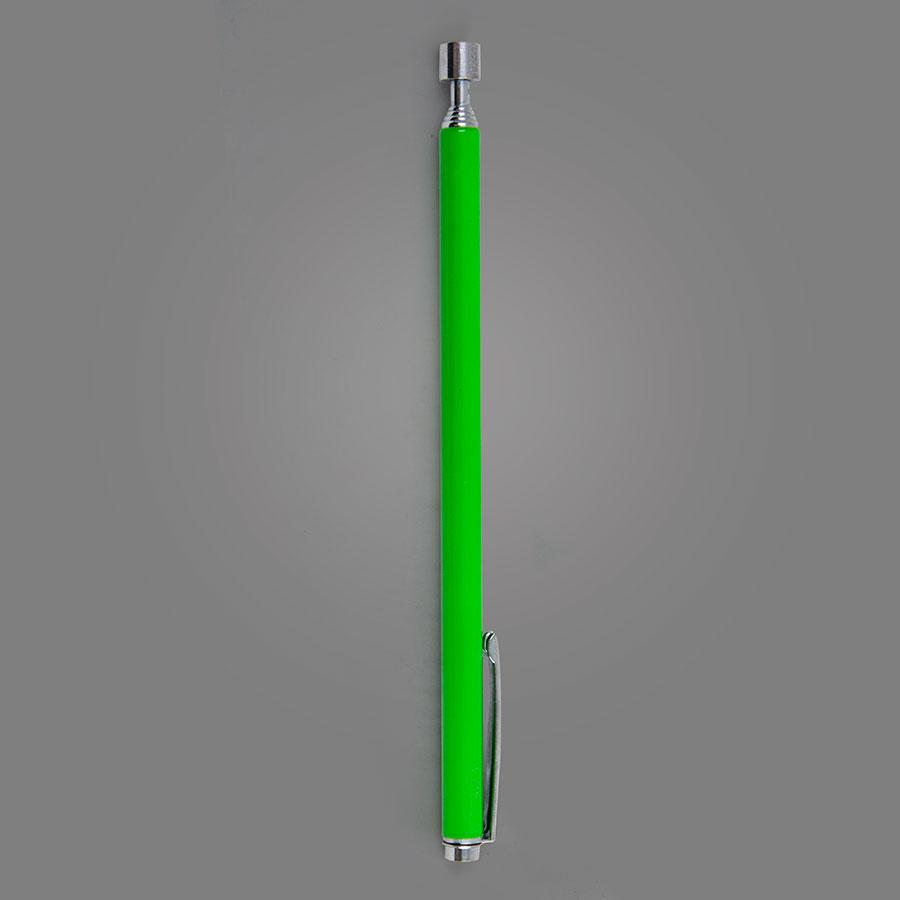 ULLMAN NO.15XGR Hi-Vis Green Pocket Size Telescopic Magnetic Pick-Up Tool, NO15XGR
