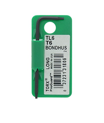 BONDHUS T6 Torx Key Long TX6, 31806