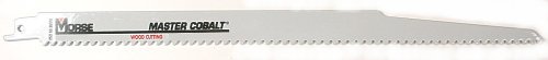MORSE HD LINE RECIP WOOD Bi-Metal 9"  -0.050- 6 TPI -  5 Pack, RB95006T05