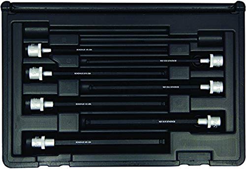 BONDHUS PHBX7/S-6C BallEnd ProHold InHex Socket Bits 7pcs Imperial Set 1/8"-3/8", 30845