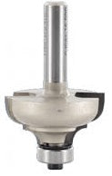 FAMAG Profile cutter Bit (ogee fillet,)high quality carbide tipping, with changeable ball bearing guide (Ø12,7) on the face side, 3138834