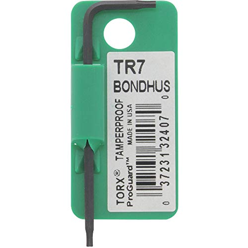 BONDHUS TR7 Tamper Proof Torx Key TX7, 32407
