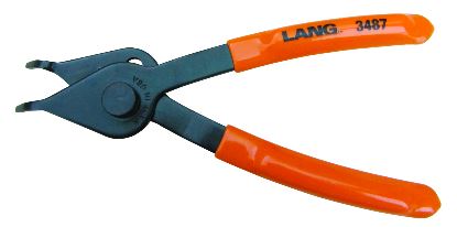 LANG 3487 Internal External Retaining Ring Pliers .047" (0.1) 45 deg