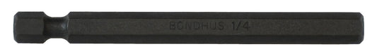 BONDHUS H4.0 Hex End 1/4" Power Bit 4mm, 10360