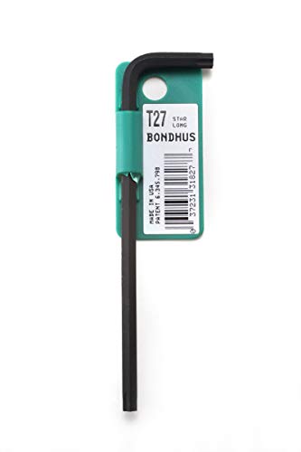 BONDHUS T27 Torx Key Long TX27, 31827